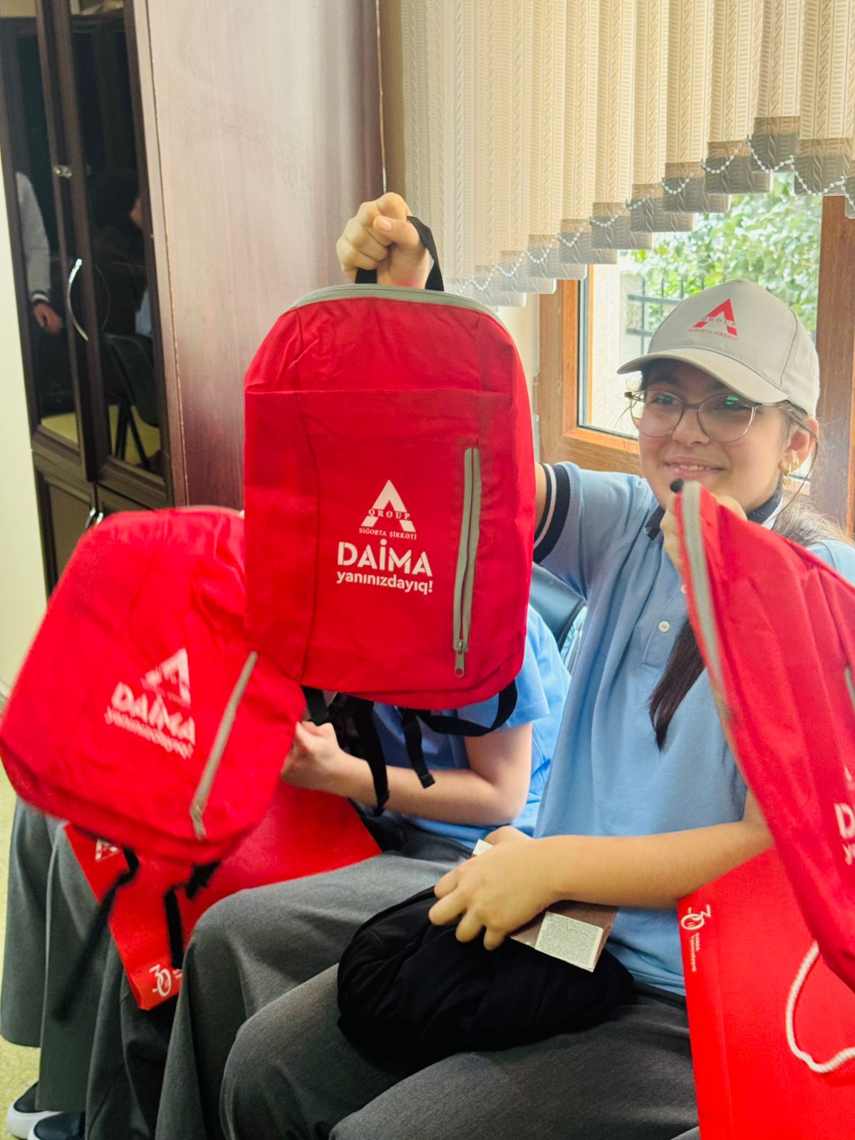 Обучающее мероприятие для школьников от страховой компании А-Qroup (ФОТО)