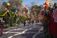 При организации Фонда Nargis проходит традиционная благотворительная ярмарка "Torpaq Əlimdə, Bahar Ürəyimdə" (ФОТО)