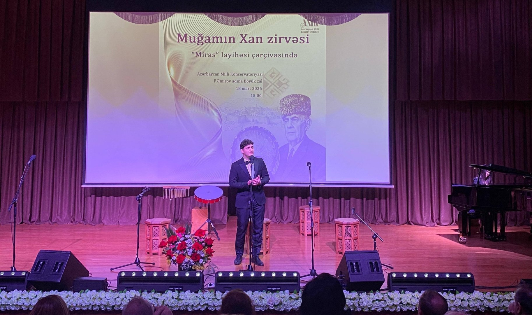 В честь Хана Шушинского прошел торжественный вечер и открытие мемориальной комнаты (ФОТО)