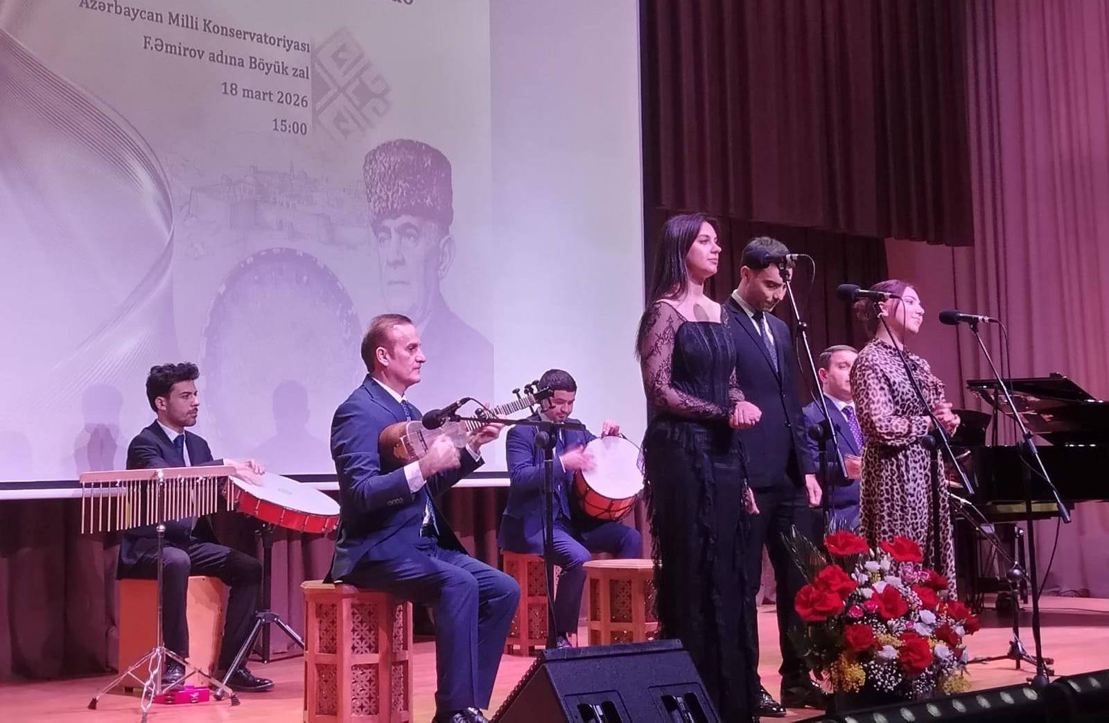 В честь Хана Шушинского прошел торжественный вечер и открытие мемориальной комнаты (ФОТО)