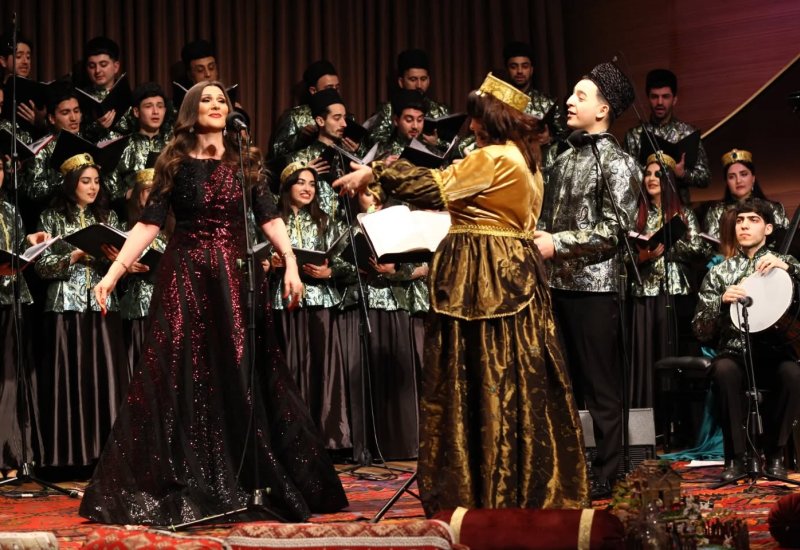 Музыка, танцы, традиции – праздничный вечер Новруза в Баку (ФОТО)