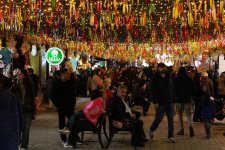 Старинная часть Баку - Ичеришехер в потрясающих красках сказочного Новруза (ФОТО)