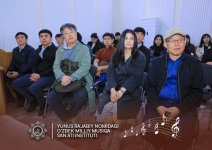 Сахиб Пашазаде выступил на узбекском телевидении и провёл мастер-класс в Ташкенте (ФОТО)