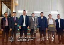 Сахиб Пашазаде выступил на узбекском телевидении и провёл мастер-класс в Ташкенте (ФОТО)