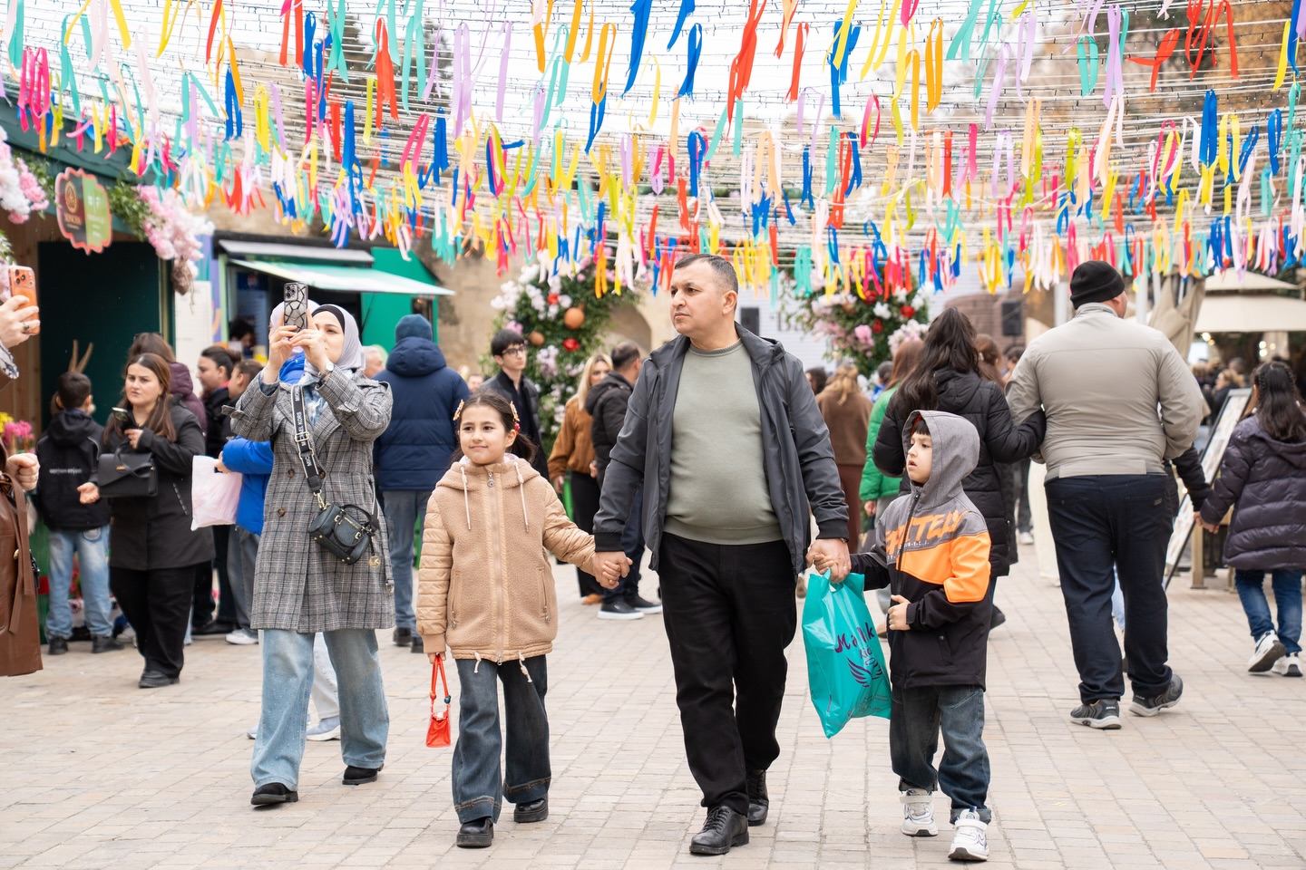 Старинная часть Баку - Ичеришехер в потрясающих красках сказочного Новруза (ФОТО)