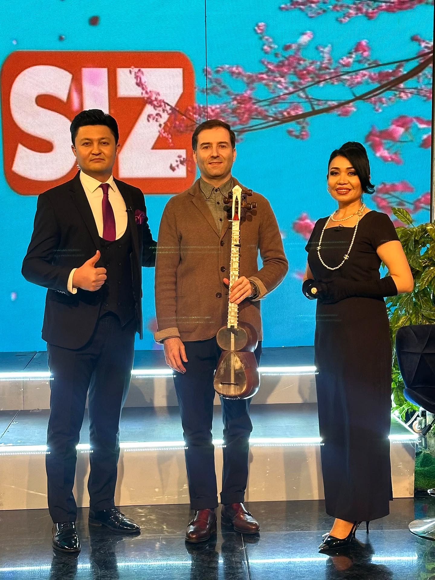 Сахиб Пашазаде выступил на узбекском телевидении и провёл мастер-класс в Ташкенте (ФОТО)