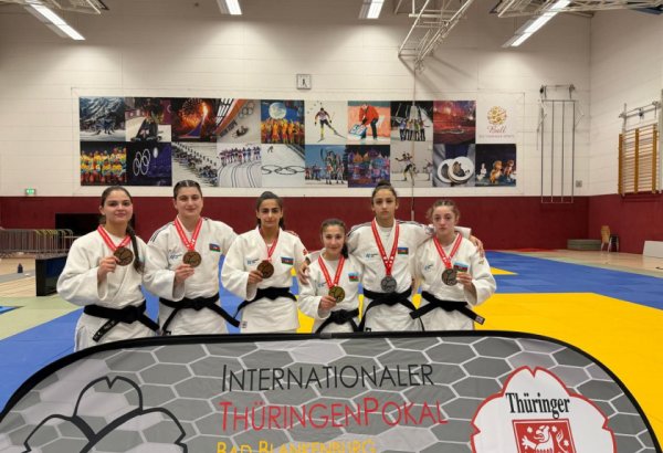 Азербайджанские дзюдоистки завершили Кубок Тюрингии с 6 медалями