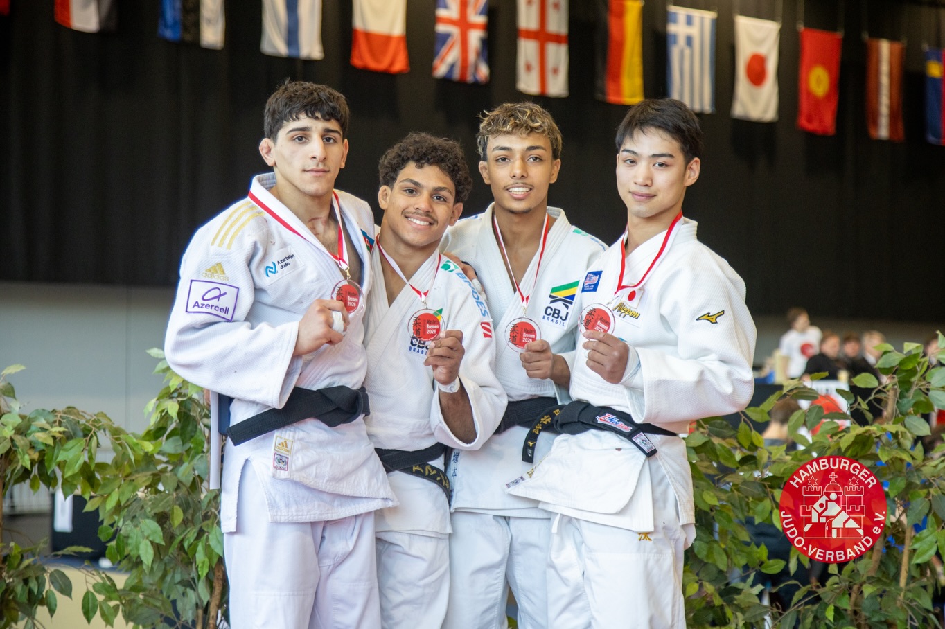 Азербайджанские дзюдоисты заняли первое место в командном зачете на международном турнире (ФОТО)