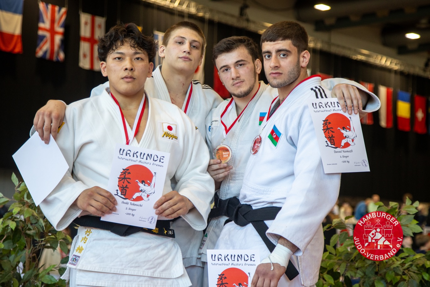 Азербайджанские дзюдоисты заняли первое место в командном зачете на международном турнире (ФОТО)