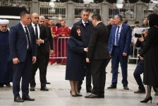 Сахиба Гафарова приняла участие в церемонии упокоения Католикоса-Патриарха Всея Грузии Святейшего Илии II (ФОТО)