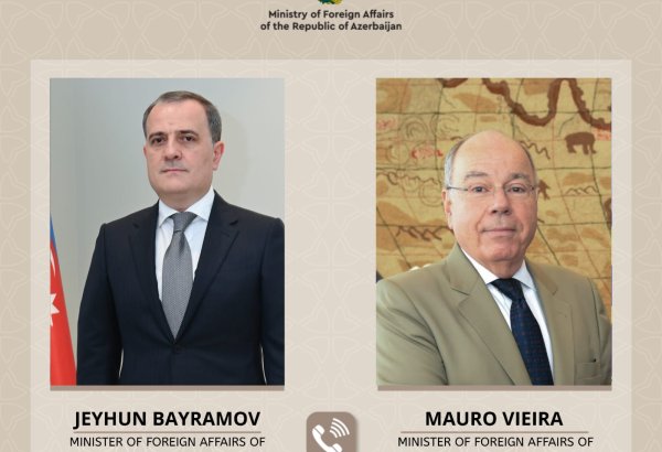 Состоялся телефонный разговор между главами МИД Азербайджана и Бразилии