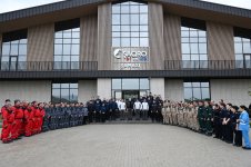 Президент Ильхам Алиев принял участие в открытии животноводческого комплекса «Ширван Агро» в Шамахы
(ФОТО)