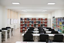 Президент Ильхам Алиев принял участие в открытии нового здания Шамахинского европейского лицея
(ФОТО)