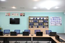 Президент Ильхам Алиев принял участие в открытии нового здания Шамахинского европейского лицея
(ФОТО)