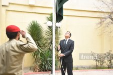 В посольстве Пакистана в Азербайджане состоялась торжественная церемония поднятия флага (ФОТО)