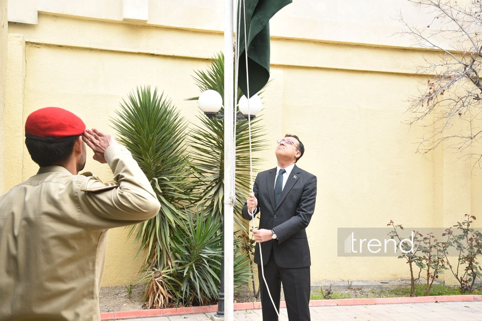 В посольстве Пакистана в Азербайджане состоялась торжественная церемония поднятия флага (ФОТО)