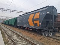 Из России в Армению транзитом через Азербайджан отправлено 350 тонн пшеницы (ФОТО/ВИДЕО)