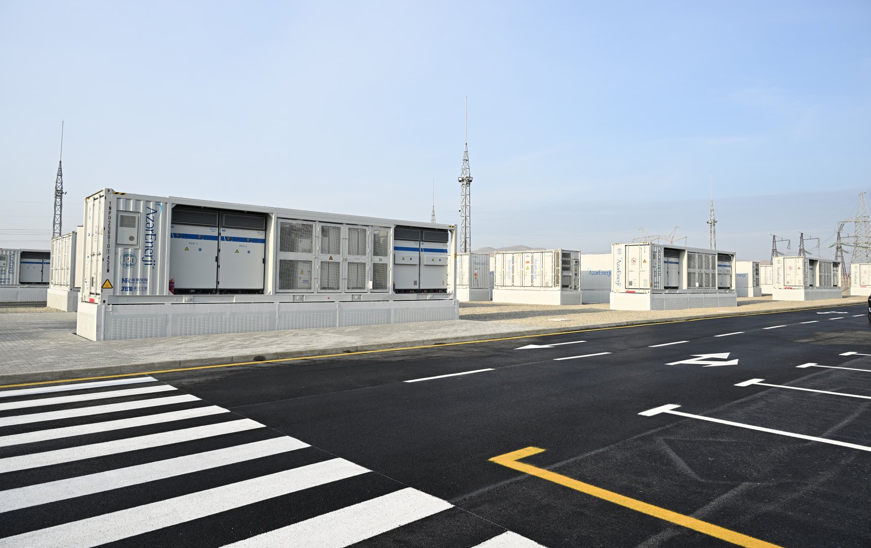 Президент Ильхам Алиев принял участие в открытии Центра хранения энергии "Абшерон" (ФОТО)