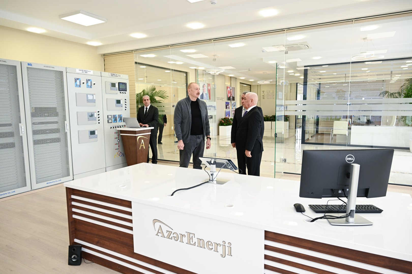 Президент Ильхам Алиев принял участие в открытии Центра хранения энергии "Абшерон" (ФОТО)