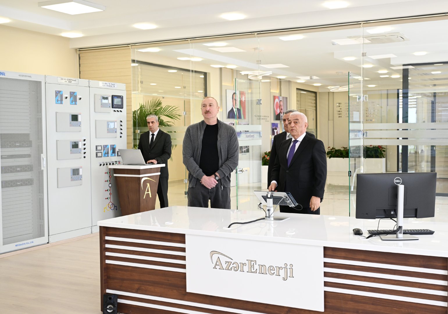 Президент Ильхам Алиев принял участие в открытии Центра хранения энергии "Абшерон" (ФОТО)