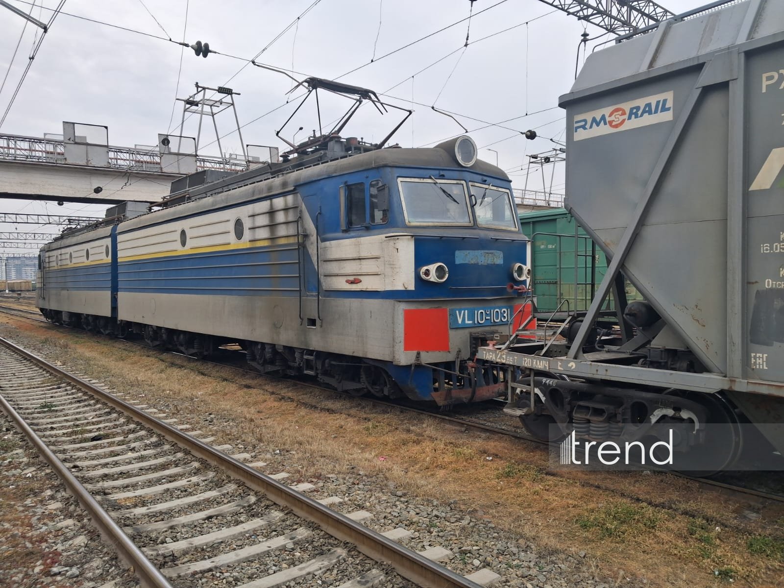 Из России в Армению транзитом через Азербайджан отправлено 350 тонн пшеницы (ФОТО/ВИДЕО)