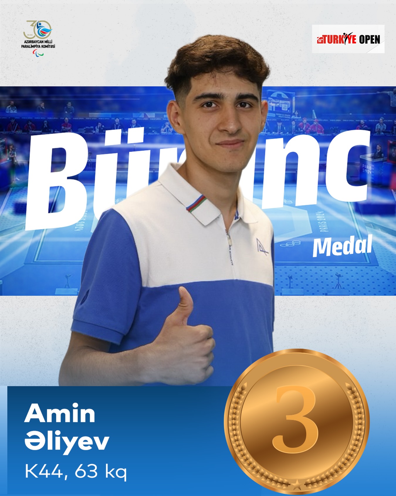 Азербайджанские паратхэквондисты завоевали четыре медали на турнире в Анталье (ФОТО)