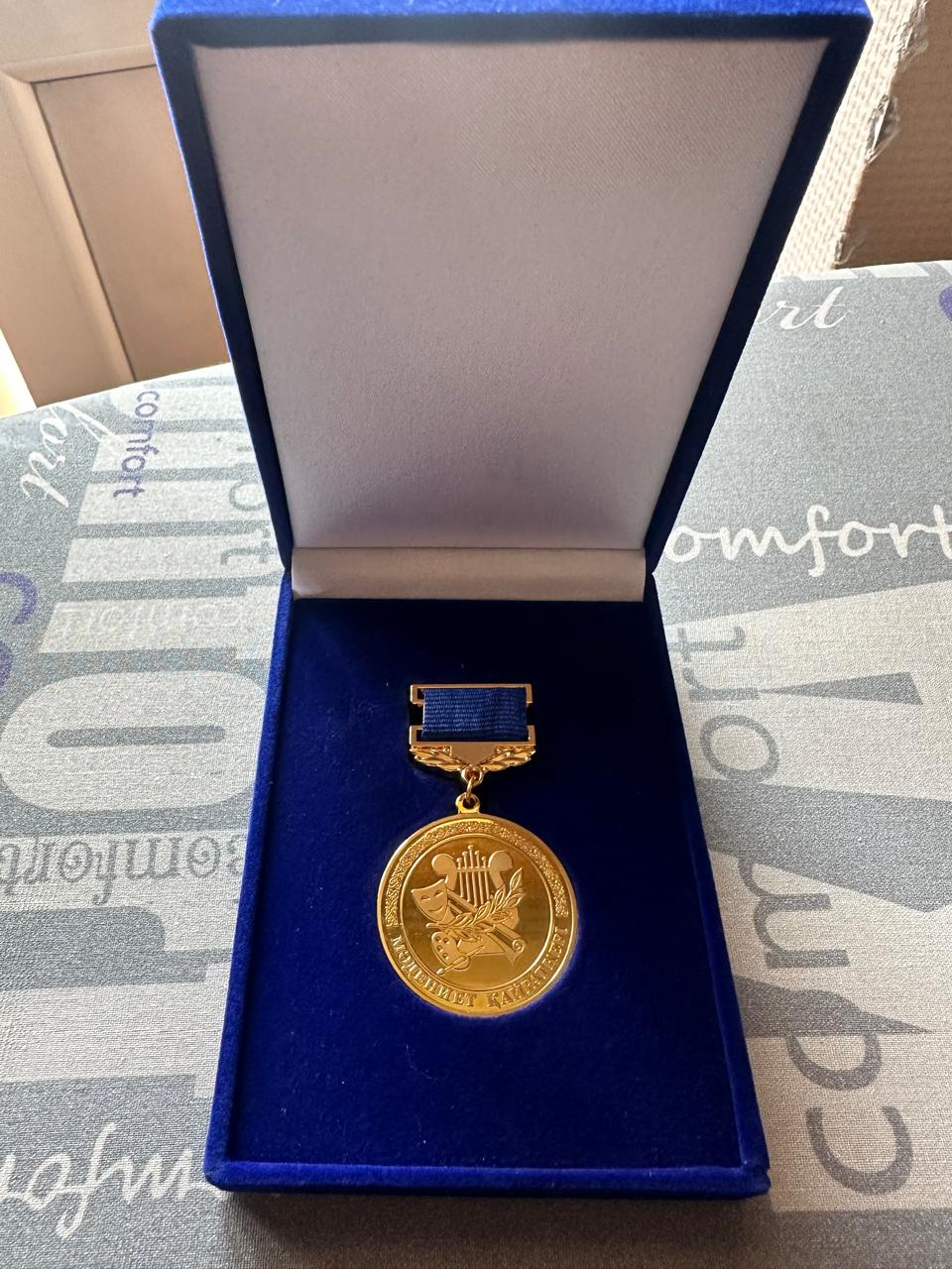 Тарана Мурадова награждена почетным званием и медалью Евразийского Фонда культуры в Казахстане (ФОТО/ВИДЕО)