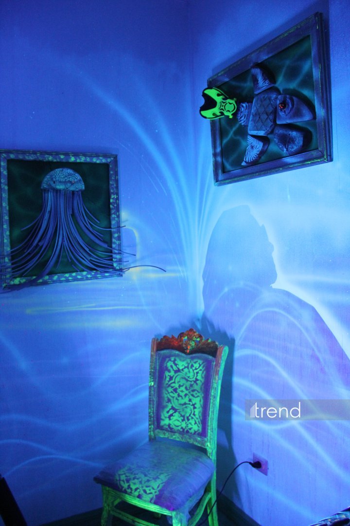 Единственный в мире Музей неонового искусства Farhouse в Баку отметил юбилей экспозицией "Экология моря" (ФОТО)