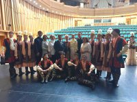 Коллектив Бакинской хореографической академии выступил на гала-концерте "ӨРЛЕУ. Эхо тюркских танцев" в Алматы (ВИДЕО, ФОТО)