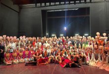 Коллектив Бакинской хореографической академии выступил на гала-концерте "ӨРЛЕУ. Эхо тюркских танцев" в Алматы (ВИДЕО, ФОТО)