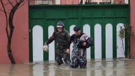 МЧС Азербайджана эвакуировало 84 человека из затопленных районов (ФОТО/ВИДЕО)