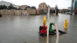 МЧС Азербайджана эвакуировало 84 человека из затопленных районов (ФОТО/ВИДЕО)