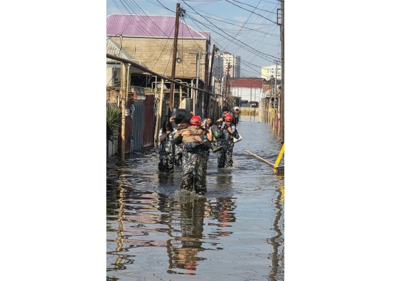 547 человек эвакуированы в безопасные места - МЧС Азербайджана (ФОТО)