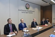 Джейхун Байрамов провел обсуждения с новым послом Индии (ФОТО)