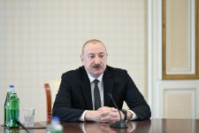 Президент Ильхам Алиев принял участников встречи глав правительств государств-членов Организации тюркских государств (ФОТО/ВИДЕО)