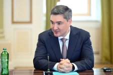 Президент Ильхам Алиев принял участников встречи глав правительств государств-членов Организации тюркских государств (ФОТО/ВИДЕО)