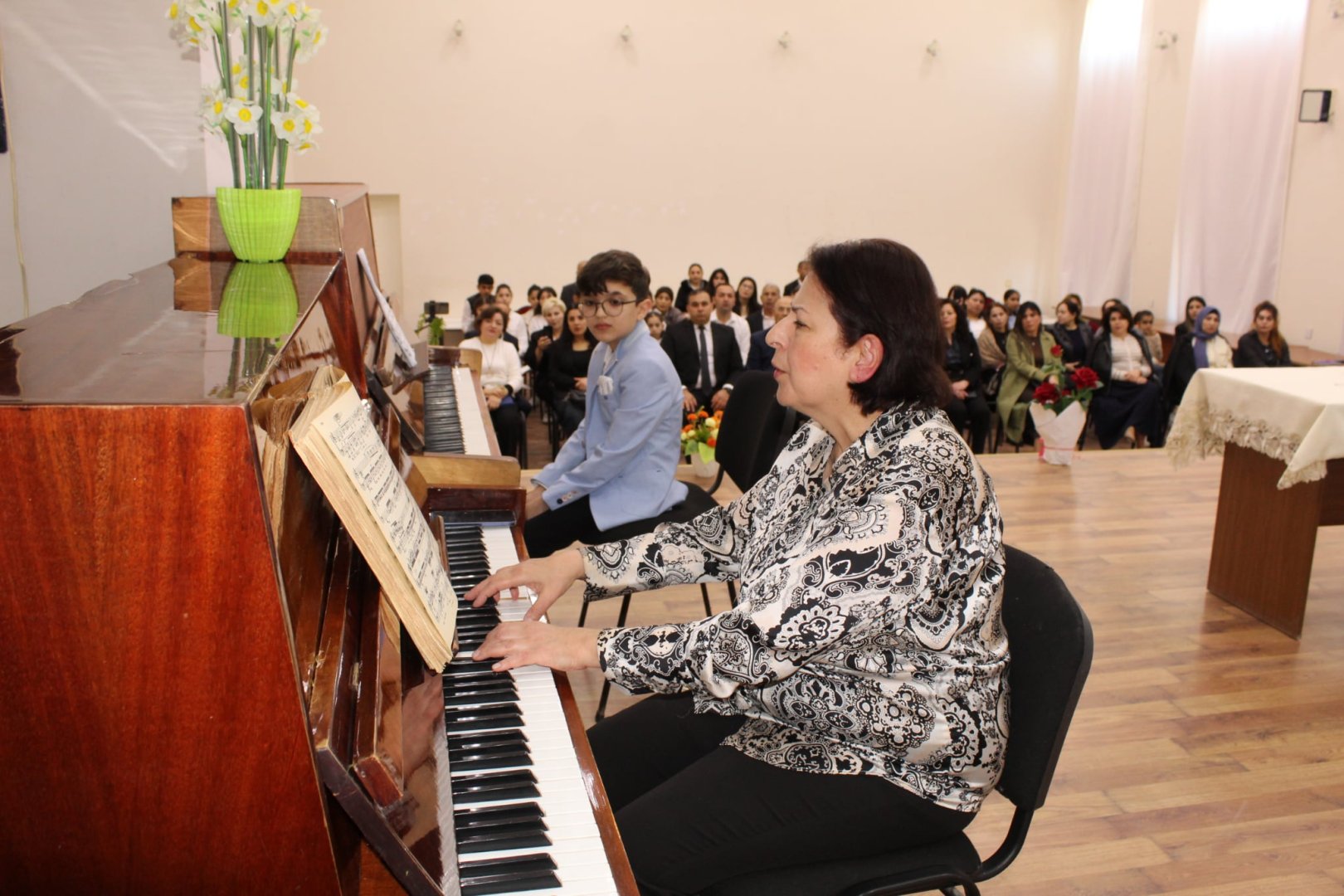 В регионах Азербайджана проходят образовательные встречи с профессиональными музыкантами (ФОТО)