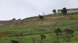 Кямаледдин Гейдаров ознакомился с ситуацией на участке оползня в Бадамдаре (ФОТО/ВИДЕО)