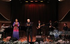 В Баку состоялся творческий вечер Арзу Рзаевой из Норвегии – музыкальный сюрприз Гюльнары Халиловой (ВИДЕО, ФОТО)