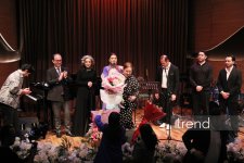 В Баку состоялся творческий вечер Арзу Рзаевой из Норвегии – музыкальный сюрприз Гюльнары Халиловой (ВИДЕО, ФОТО)