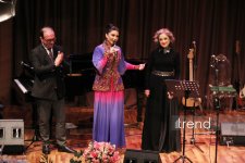 В Баку состоялся творческий вечер Арзу Рзаевой из Норвегии – музыкальный сюрприз Гюльнары Халиловой (ВИДЕО, ФОТО)