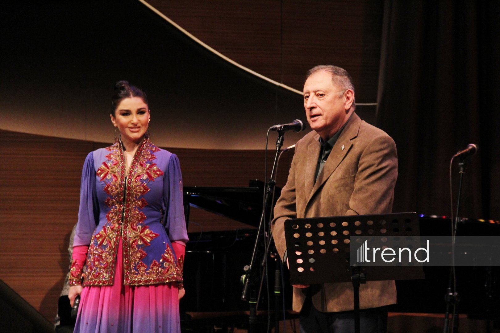 В Баку состоялся творческий вечер Арзу Рзаевой из Норвегии – музыкальный сюрприз Гюльнары Халиловой (ВИДЕО, ФОТО)