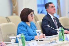 Сахиба Гафарова встретилась с делегацией во главе с генпрокурором Верховного суда Турции (ФОТО)