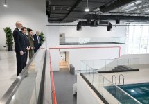 Президент Ильхам Алиев и Первая леди Мехрибан Алиева приняли участие в открытии Международного учебного центра в Национальной академии авиации (ФОТО/ВИДЕО)