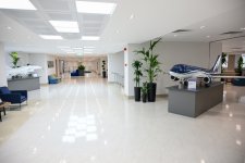 Президент Ильхам Алиев и Первая леди Мехрибан Алиева приняли участие в открытии Международного учебного центра в Национальной академии авиации (ФОТО/ВИДЕО)