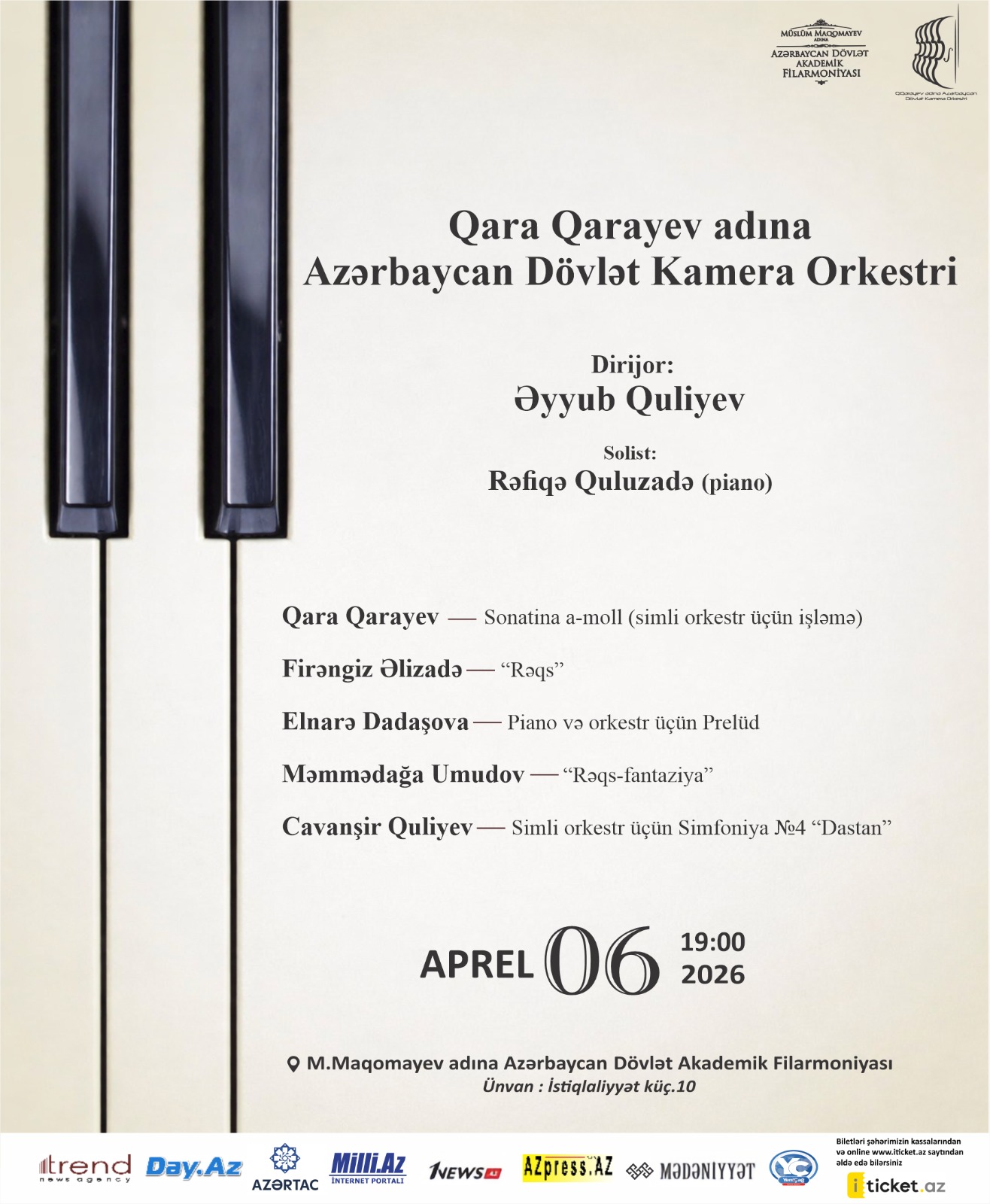 Диалог эпох в музыке: впечатляющий концертный вечер в Баку (ФОТО)