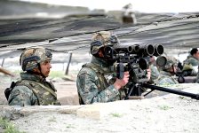 Руководящий состав минобороны Азербайджана проверил ход тактических учений (ФОТО)