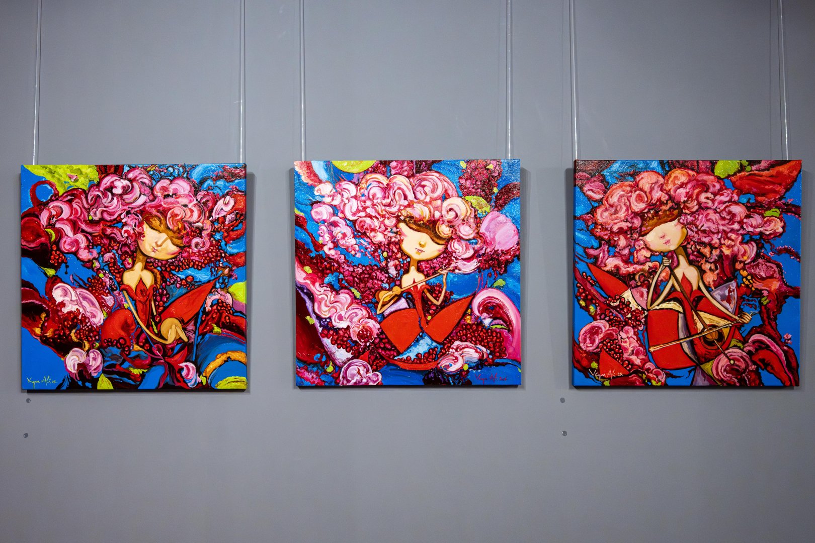 На крыльях времени - искусство Вугара Али раскрывает тайны науки и мифов (ФОТО)