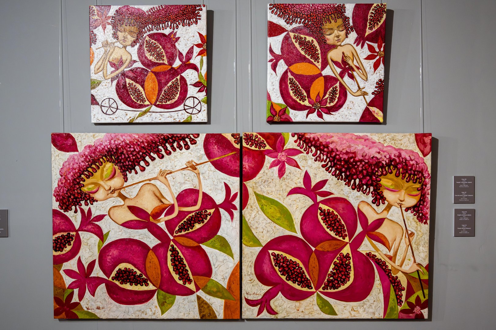 На крыльях времени - искусство Вугара Али раскрывает тайны науки и мифов (ФОТО)