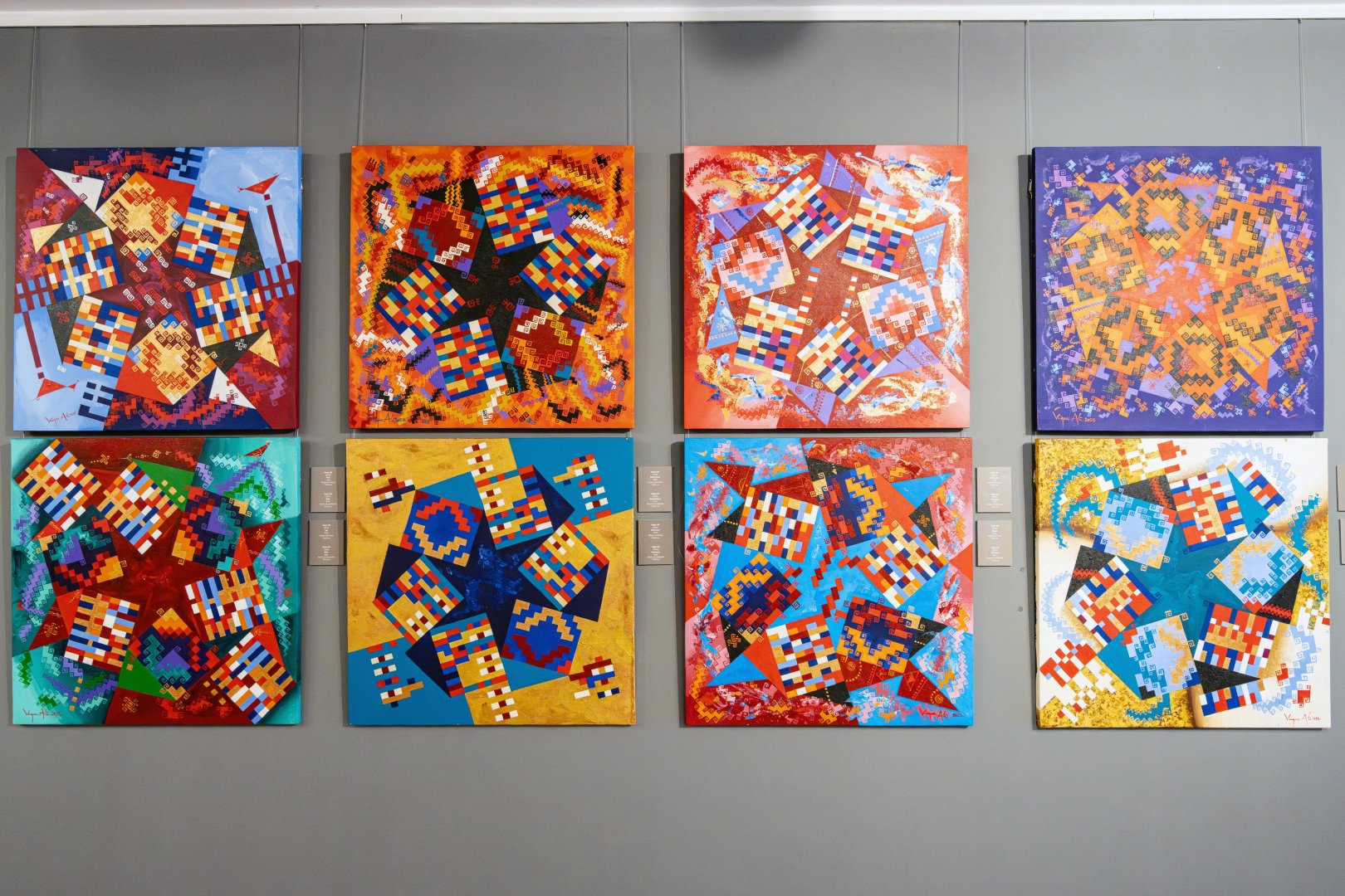 На крыльях времени - искусство Вугара Али раскрывает тайны науки и мифов (ФОТО)